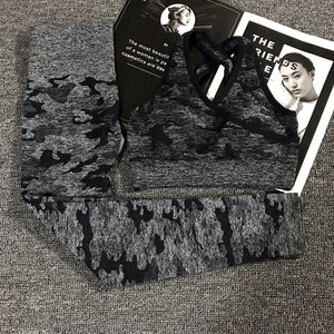 Camouflage Yoga Set 2PCS