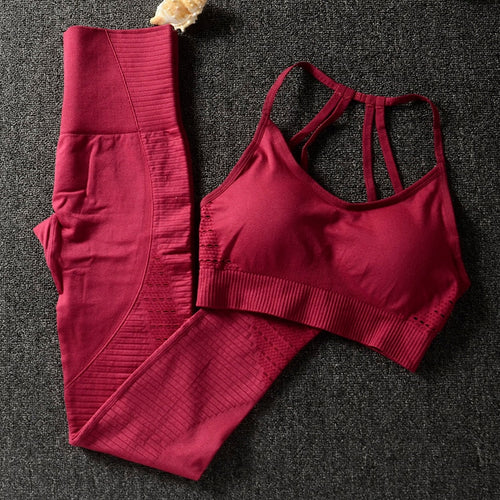 Two Pieces Athletic Yoga Set