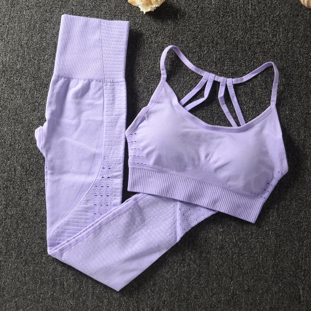 Two Pieces Athletic Yoga Set