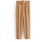 High Waist  Suit Pants