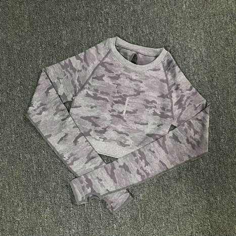 Camouflage Yoga Set 2PCS