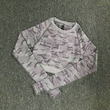 Camouflage Yoga Set 2PCS