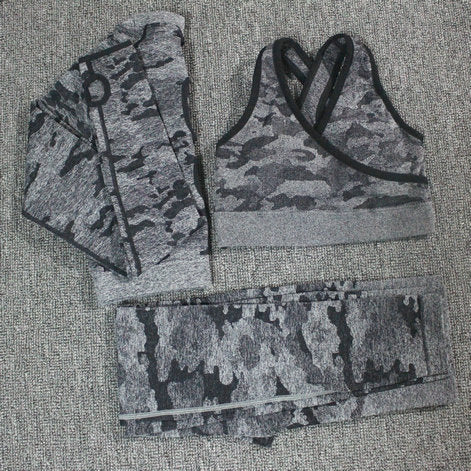 Camouflage Yoga Set 2PCS