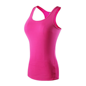 High elasticity Tight fitting Women GYM T-Shirts