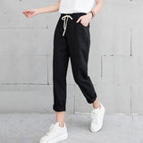 Casual Harajuku Spring Autumn Big Size Long Trousers