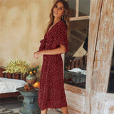 Casual bohemian dress