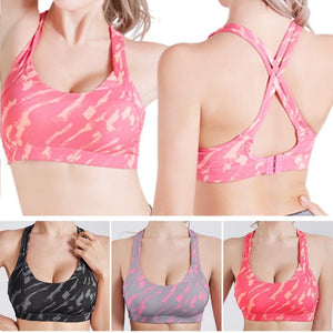 Cross Strap Back Women Sports Bra