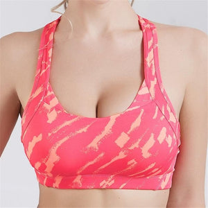 Cross Strap Back Women Sports Bra