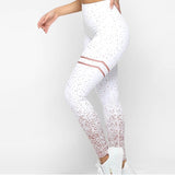 Women Gold Print Leggings