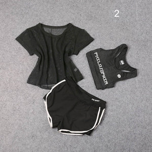 3 Pcs Set Yoga Suit