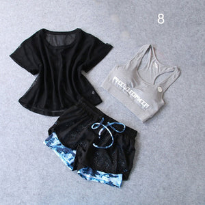 3 Pcs Set Yoga Suit