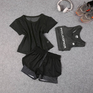 3 Pcs Set Yoga Suit