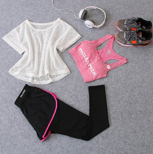 3 Pcs Set Yoga Suit