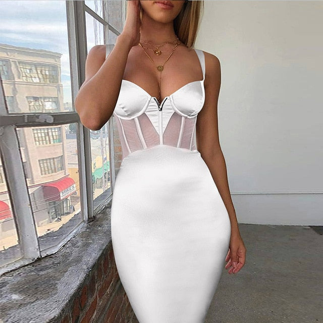 Summer Sexy Rayon Bandage Dress