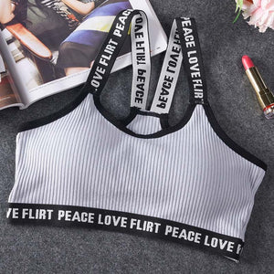 Top Push Up Fitness Running Yoga Bra