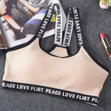 Top Push Up Fitness Running Yoga Bra