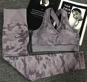 Camouflage Yoga Set 2PCS