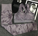 Camouflage Yoga Set 2PCS